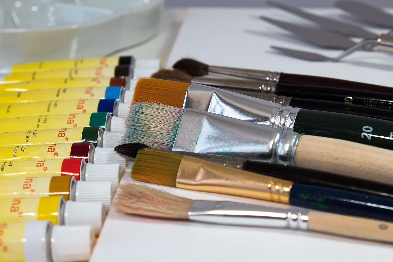 Oil paint set
